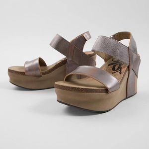 OTBT Bushnell Platform Wedge in Pewter